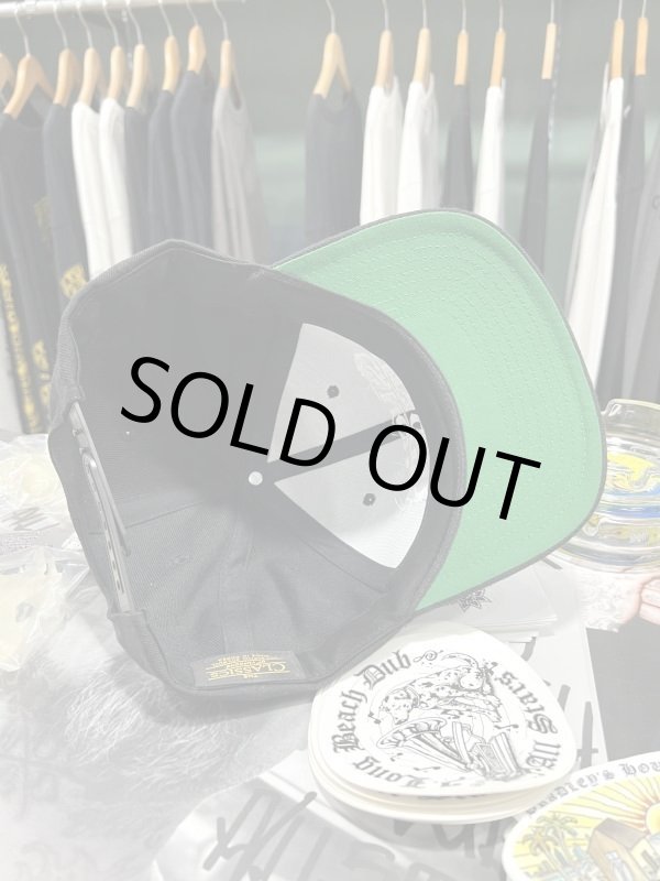 画像5: 送料無料 SANCHO'S TACOS / Logo スナップバックキャップ BLACK (5)