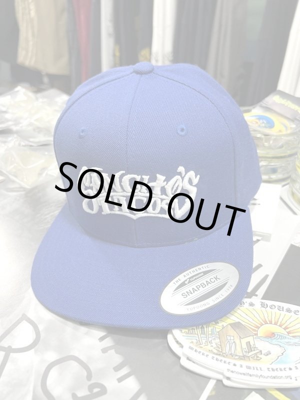 画像2: 送料無料 ラスト1枚で終了 SANCHO'S TACOS / Logo スナップバックキャップ BLUE (2)