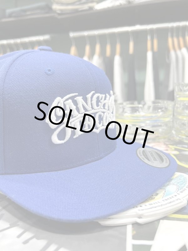 画像4: 送料無料 ラスト1枚で終了 SANCHO'S TACOS / Logo スナップバックキャップ BLUE (4)