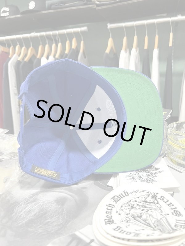 画像5: 送料無料 ラスト1枚で終了 SANCHO'S TACOS / Logo スナップバックキャップ BLUE (5)