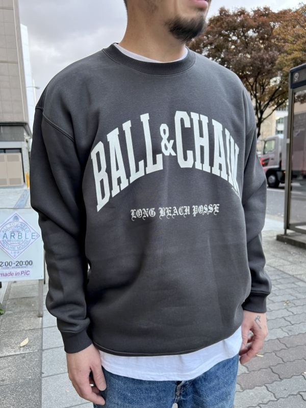 画像2: 送料無料 Mサイズ残り1枚で終了 FUCKIN' MELLOW CLOTHING / Long Beach Posse Artwork by PICTURE MOUSE スウェット INK BLACK (2)