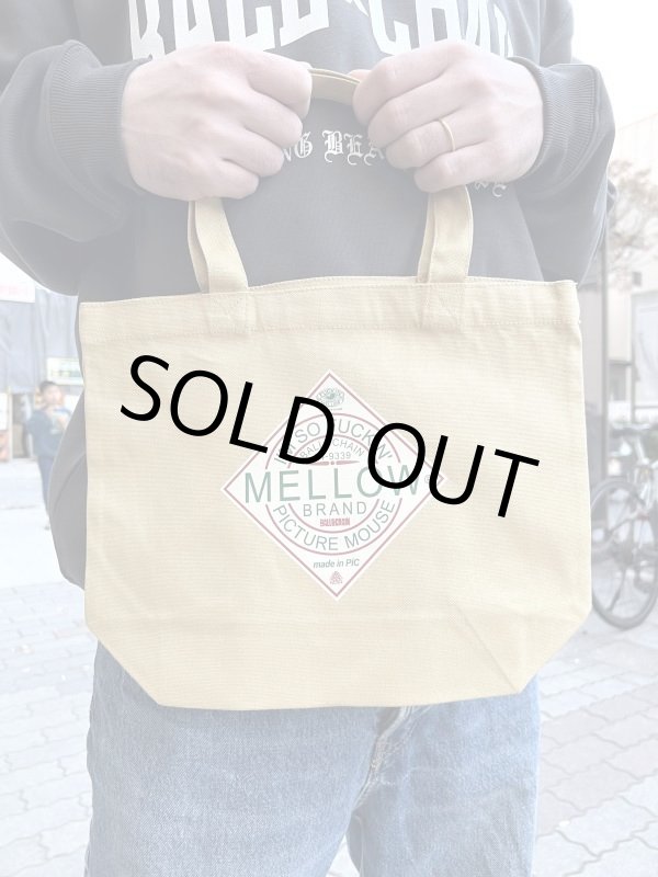 画像2: FUCKIN' MELLOW / TABASCO artwork by PICTURE MOUSE トートバッグ MASTARD (2)