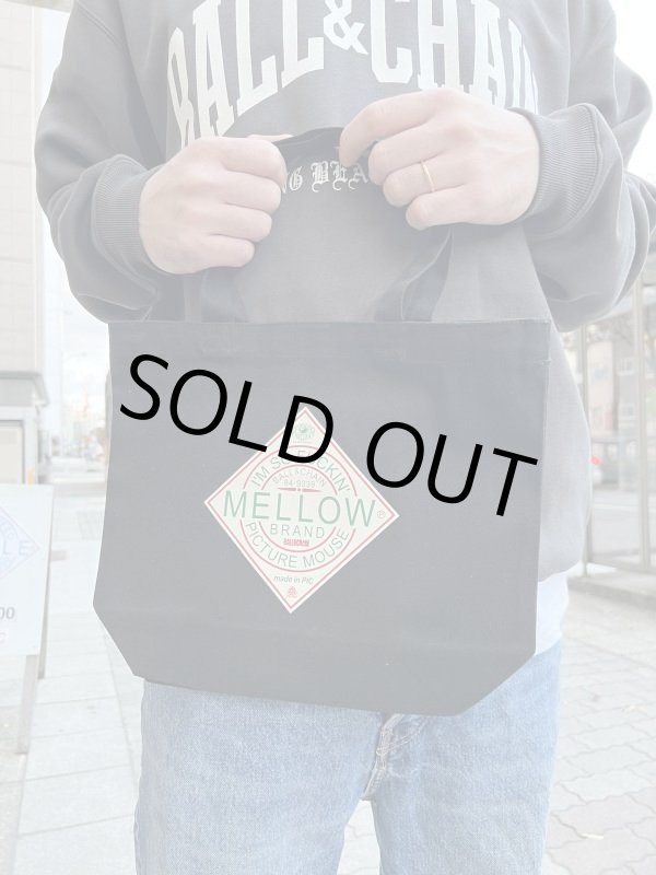 画像3: FUCKIN' MELLOW / TABASCO artwork by PICTURE MOUSE トートバッグ BLACK (3)
