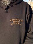 画像1: 送料無料 FUCKIN' MELLOW CLOTHING / Long Beach Posse プルオーバーパーカー BLACK/BROWN (1)