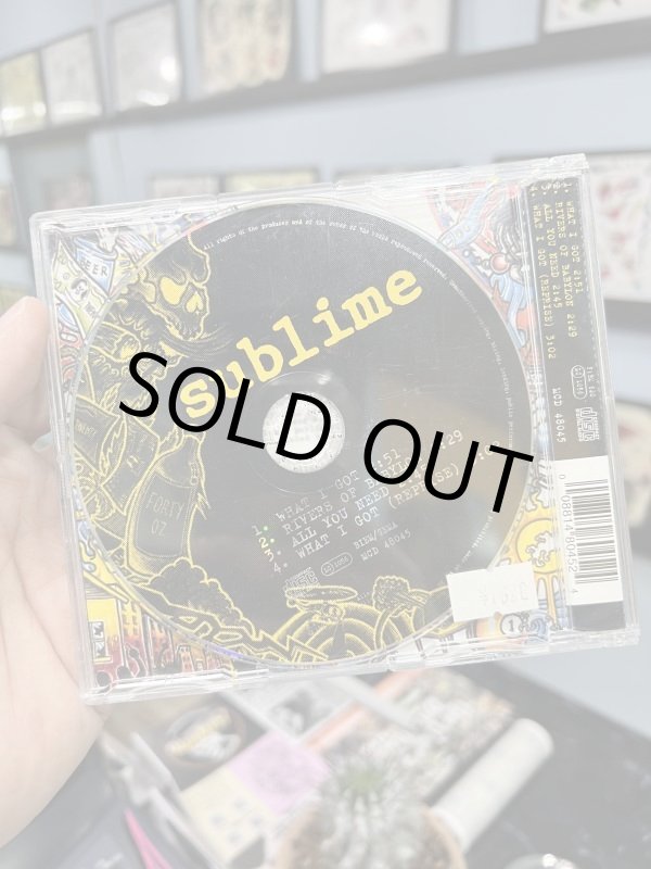 画像2: ヴィンテージ 当時物 97's SUBLIME / WHAT I GOT 97年リリース シングル ドイツ流通盤 MCD 48045 (2)