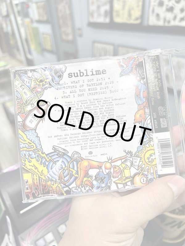 画像4: ヴィンテージ 当時物 97's SUBLIME / WHAT I GOT 97年リリース シングル ドイツ流通盤 MCD 48045 (4)