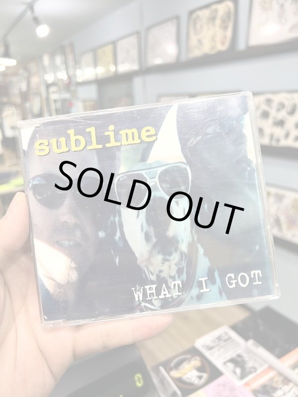 画像1: ヴィンテージ 当時物 97's SUBLIME / WHAT I GOT 97年リリース シングル  UK & EUROPE 流通盤 MCSTD 48045 (1)