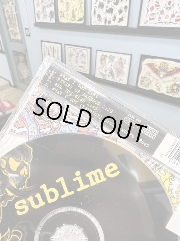 画像3: ヴィンテージ 当時物 97's SUBLIME / WHAT I GOT 97年リリース シングル  UK & EUROPE 流通盤 MCSTD 48045 (3)