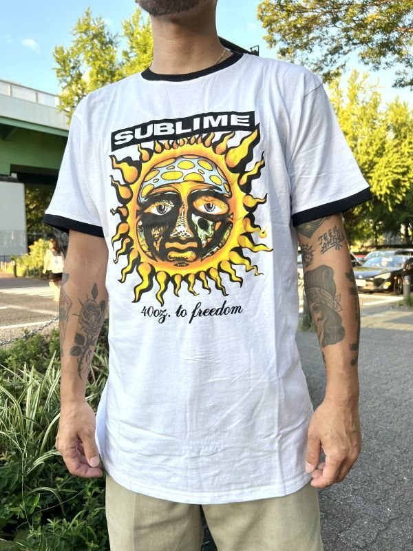 画像9: SUBLIME / 40oz To Freedom リンガーTシャツ (9)