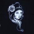 画像2: DON'T GET WEIRD DUDE / Skull Girl 半袖 Tシャツ (2)
