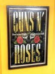画像5: ラスト1枚で終了 GUNS N' ROSES / Stacked Logo ポスター (84cm x 57cm) (5)