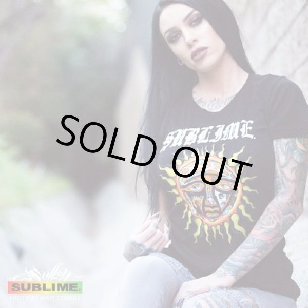 画像1: レディース SUBLIME x SULLENCLOTHING / OPIE SUN 半袖Tシャツ (1)