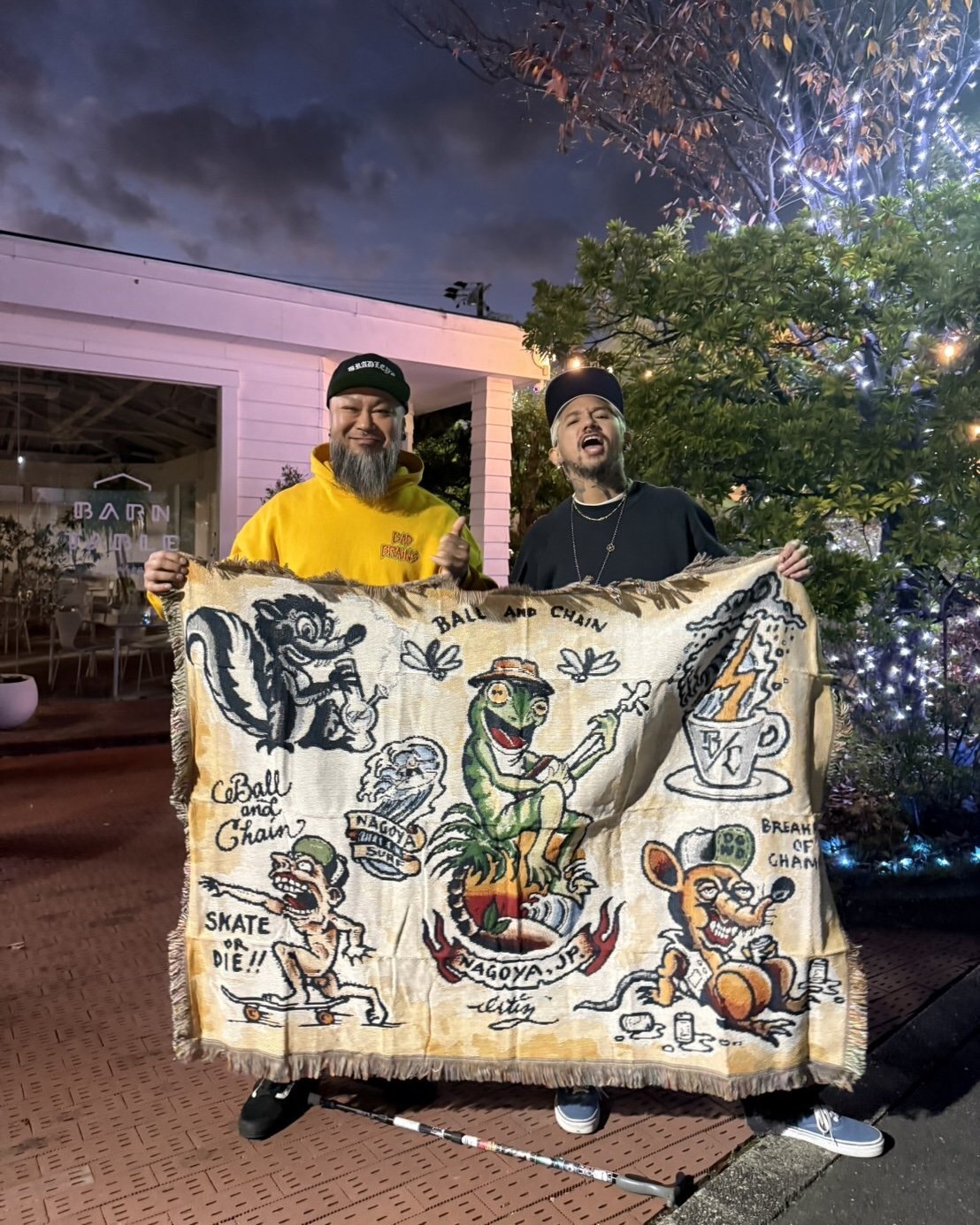 OPIE ORTIZ x BALL&CHAIN Special Collaboration TATTOO FLASH CLOTH入荷