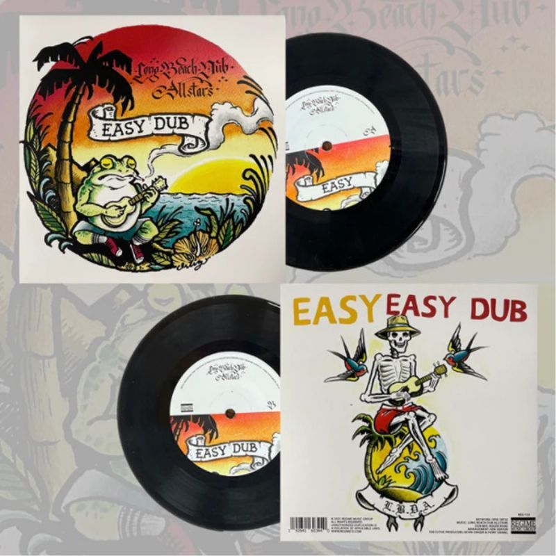 【お気にいる】 DUB BEACH LONG ALLSTARS VINYL 7インチ 輸入盤: - DUB EASY / 洋楽