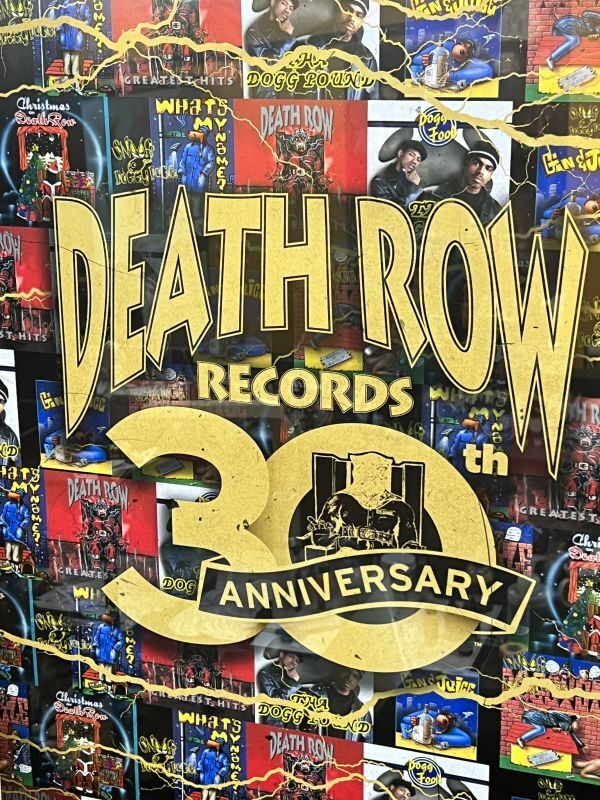 セール(SALE)開催中！ファッション通販 ポスター Anniversary 30th / RECORDS ROW DEATH (84cm 57cm) x 洋楽